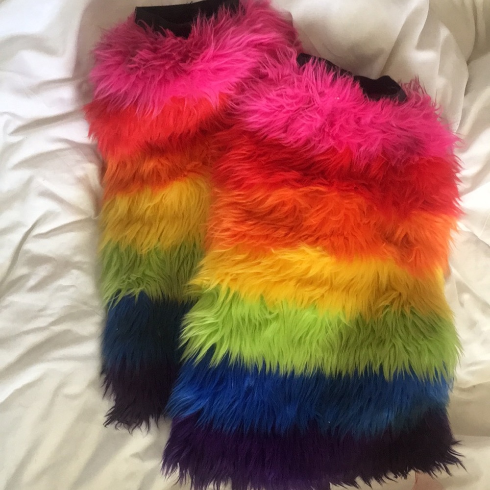 Rainbow festival outfit